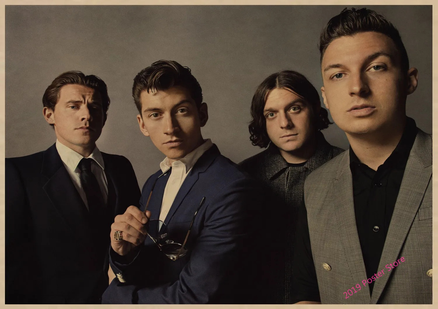Группа Arctic Monkeys Music Class/rockers Arctic Monkeys ретро крафт-бумага плакат настенный домашний бар плакаты домашний Декор подарок 01
