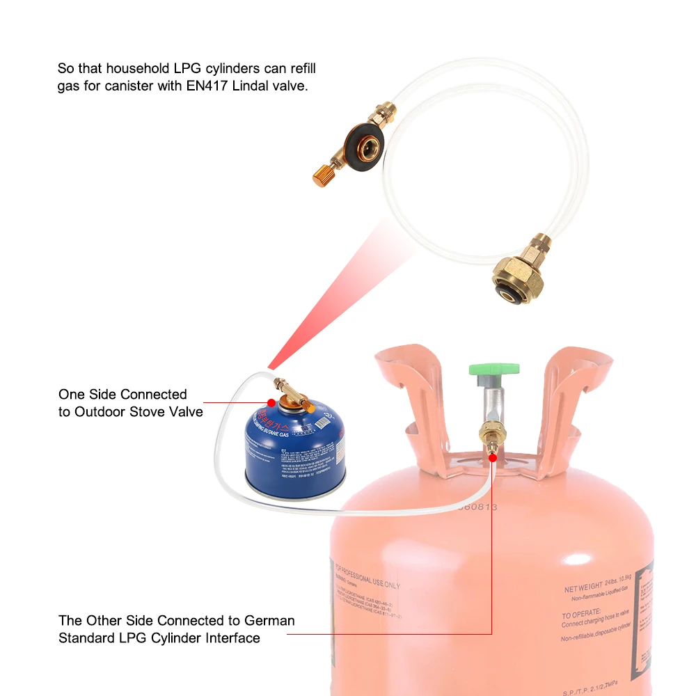 Газовая горелка адаптер для наружных работ газовая кемпинга пропановая плита