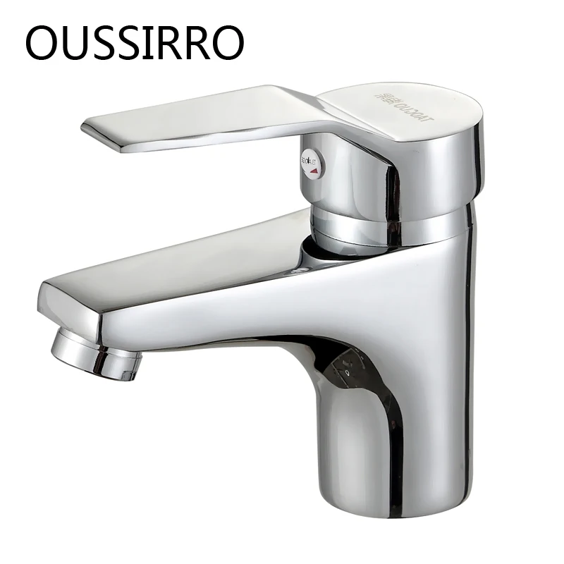 Современный Смеситель для ванной кран воды смеситель с ручкой холодной и горячей