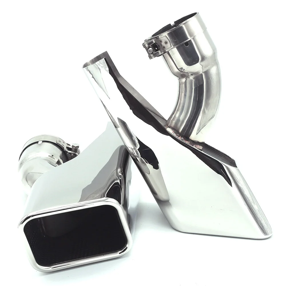 2 шт./компл. глушитель выхлопной трубы для Land Rover 05 12 Range из нержавеющей стали