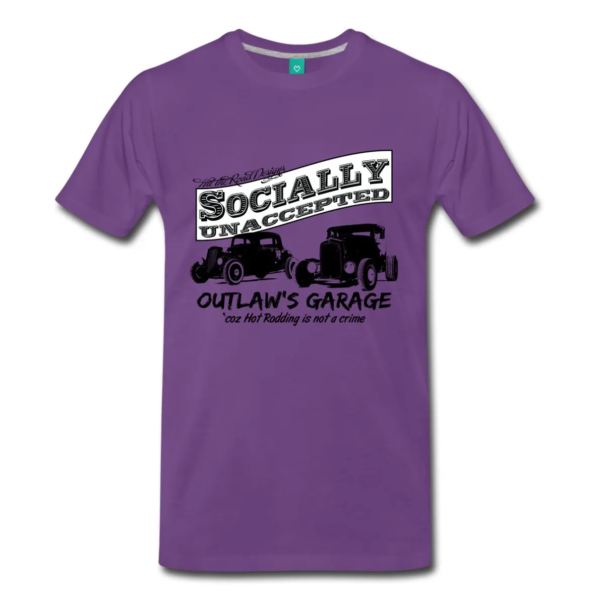 Внешний гараж. Неприемлимые Горячие стержни. Две популярные мужские футболки