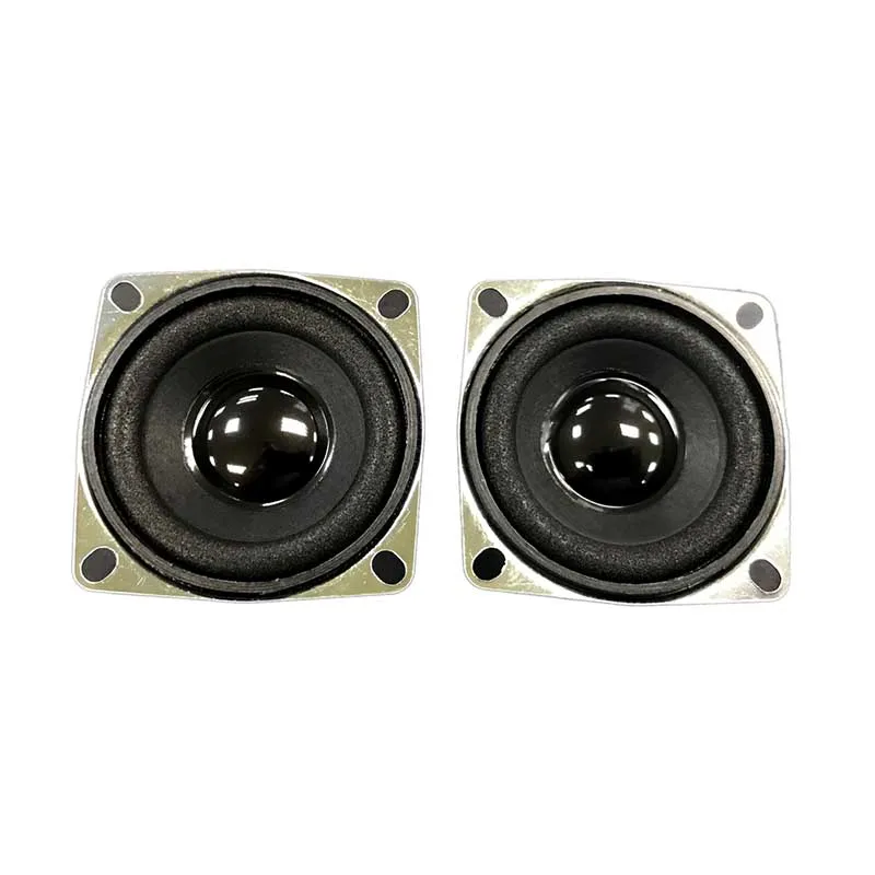TONLEN 2 шт 8 Ом полный диапазон динамик 2 дюйма DIY портативный Bluetooth динамик s 3 Вт мини громкий динамик части квадратный 50 мм стерео динамик