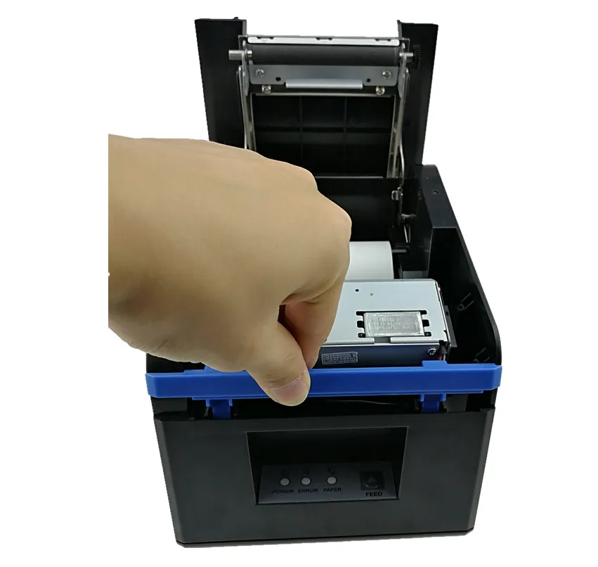 Бесплатная доставка 80 мм Термальный чековый принтер USB/Ethernal порт счет кухня