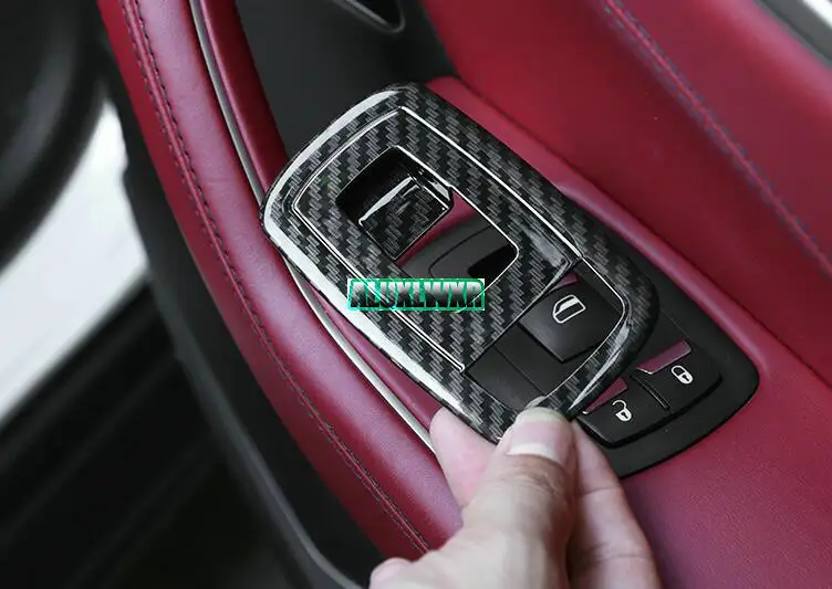 ABS стекло из углеродного волокна атлет декоративная крышка отделка Подходит для Maserati Ghibli- LEVANTE Quattroporte 2013