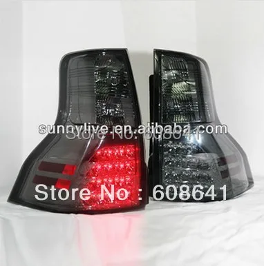 

FJ Cruiser FJ150 Prado 2700 LED Tail Lights Smoke Black Color 2009 -12 SN V3 Style