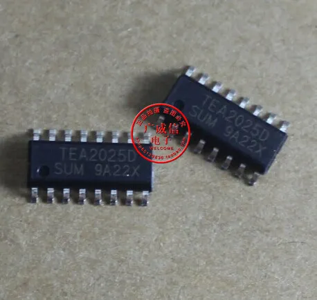 10 шт. TEA2025D TEA2025 SOP16 новые оригинальные стерео аудио усилитель|audio amplifier diy|stereo audio