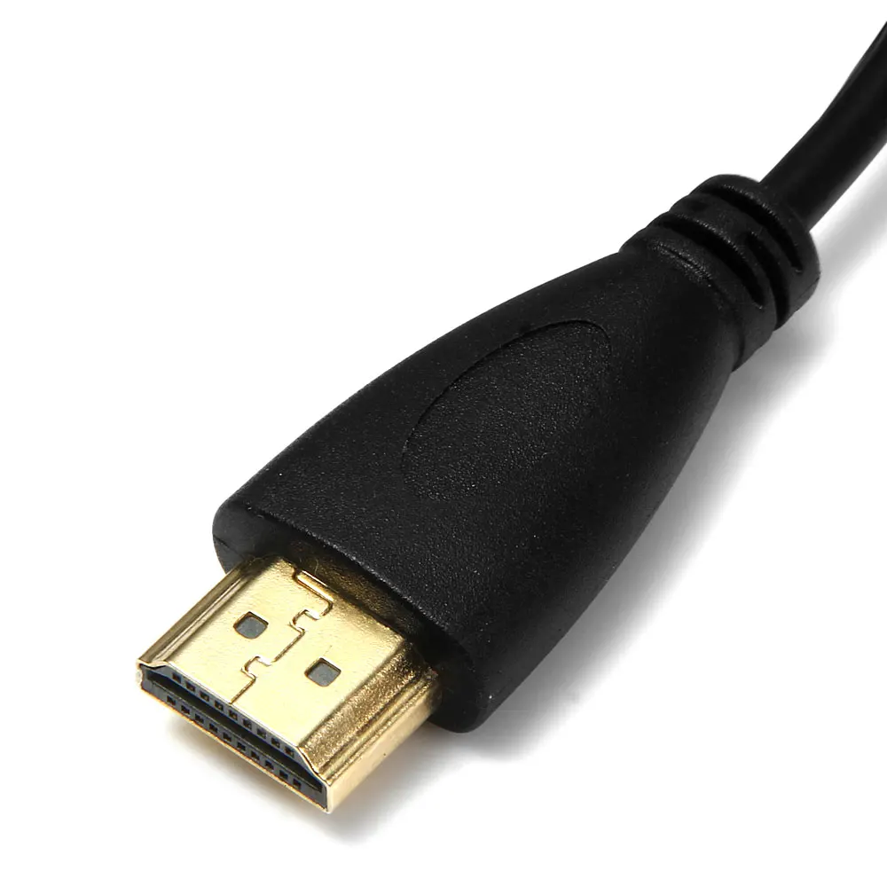Micro HDMI совместимый с штекер HDTV кабель для сотовых телефонов планшетов и камер