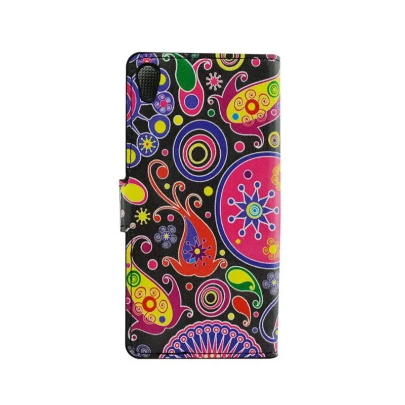 Кожаный чехол бумажник с откидной крышкой для Sony Xperia X XA XP Z Z1 Z2 Z3 Z4 Z5 compact Premium M2 M4 M5