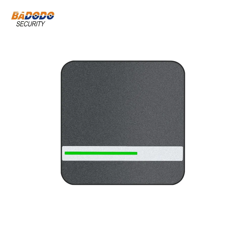 IP68 водонепроницаемый DC12V 125 кГц EM rfid карты или 13 56 МГц MF IC card reader R3 wiegand выход 86x86 мм