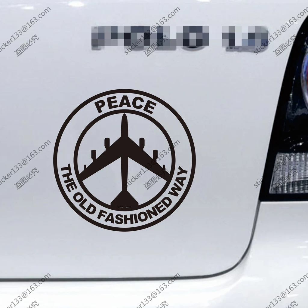 B-52 мира ВВС старинке Военная Униформа автомобиль грузовик наклейка Стикеры