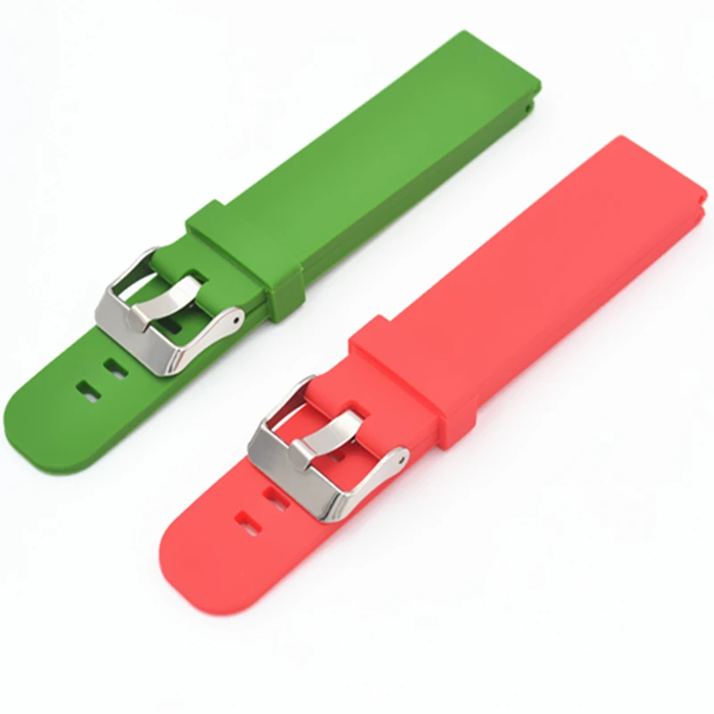 Новые часы 18 мм/20 мм/22 мм для Motorola Moto 360 2 Gen 46 samsung Gear2 R380-R382 силиконовый резиновый