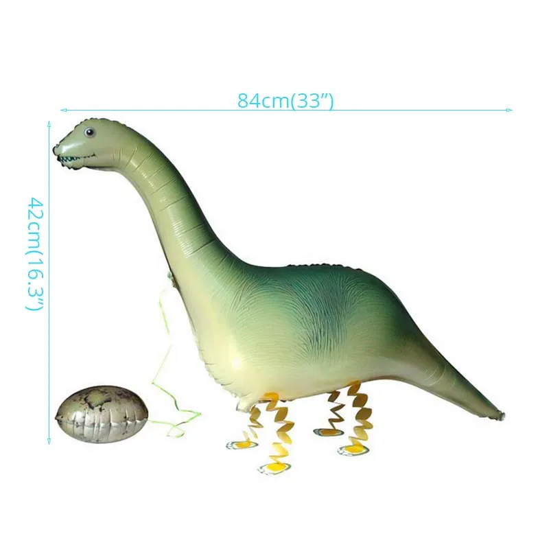dino balloon 2 Cyuan/вечерние Одноразовые столовые наборы динозавров, маленький динозавр, ревущий тематический бандаж, баннер, флаг для детей на первый день рождения, принадлежности для душа для малышей - Цвет: dino balloon 2