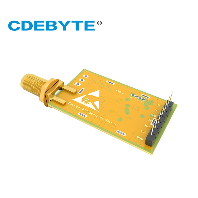 E31-433T17D радиус действия AX5043 433 МГЦ 50 мВт SMA антенна IoT uhf беспроводной приемопередатчик 433 мгц приемник радиочастотный модуль