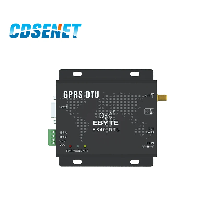 GPRS модуль приемопередатчика RS232 RS485 GSM Беспроводной передатчик cdsenet E840-DTU четырехдиапазонная 850/900/1800/1900 МГц приемник модуль