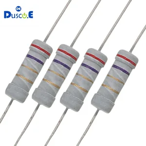 Комплект сопротивления углеродной пленки, 80 шт., 0,22 Ом, 680 Ом, 2 Вт, набор сопротивлений, набор из 8 значений, каждый 10 шт.