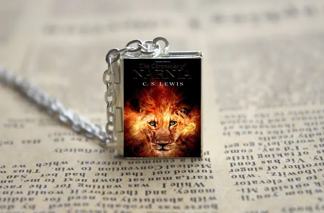 Брелок для ключей B1036 с изображением летопии нарнии|chronicles of narnia|book jewelrybronze jewelry |