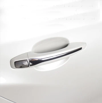 8 шт. внешние Блестки для Citroen Peugeot 3008 308 408|car door|car door handle stickerscar decoration stickers |