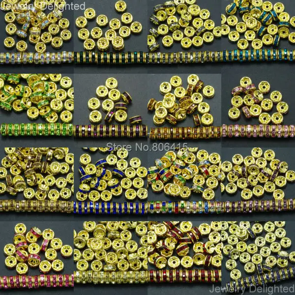 Позолоченные прозрачные 4 мм высококачественные чешские хрустальные стразы