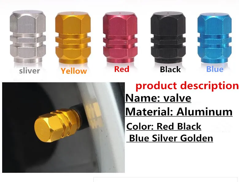 4 шт./лот алюминиевый автомобильный Стайлинг колпачки на колеса клапан для Mercedes