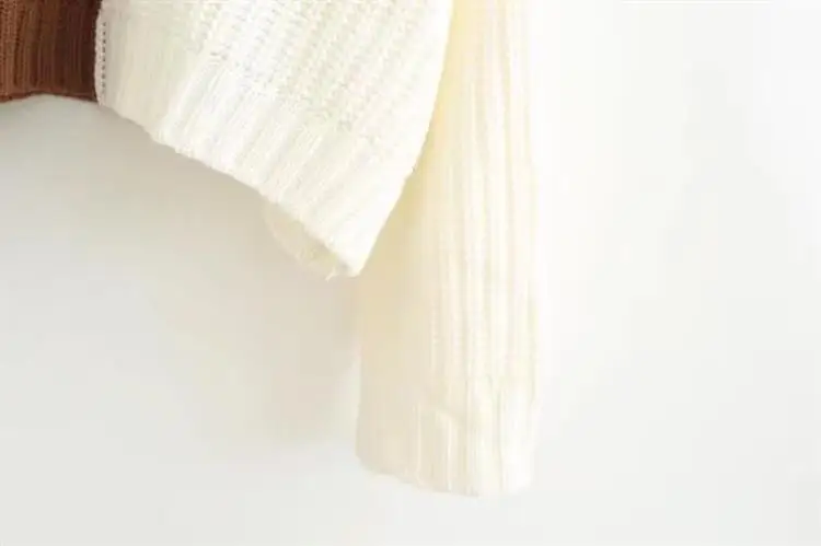 Осенне-зимние повседневные Пуловеры Топы с длинными рукавами буквенным принтом