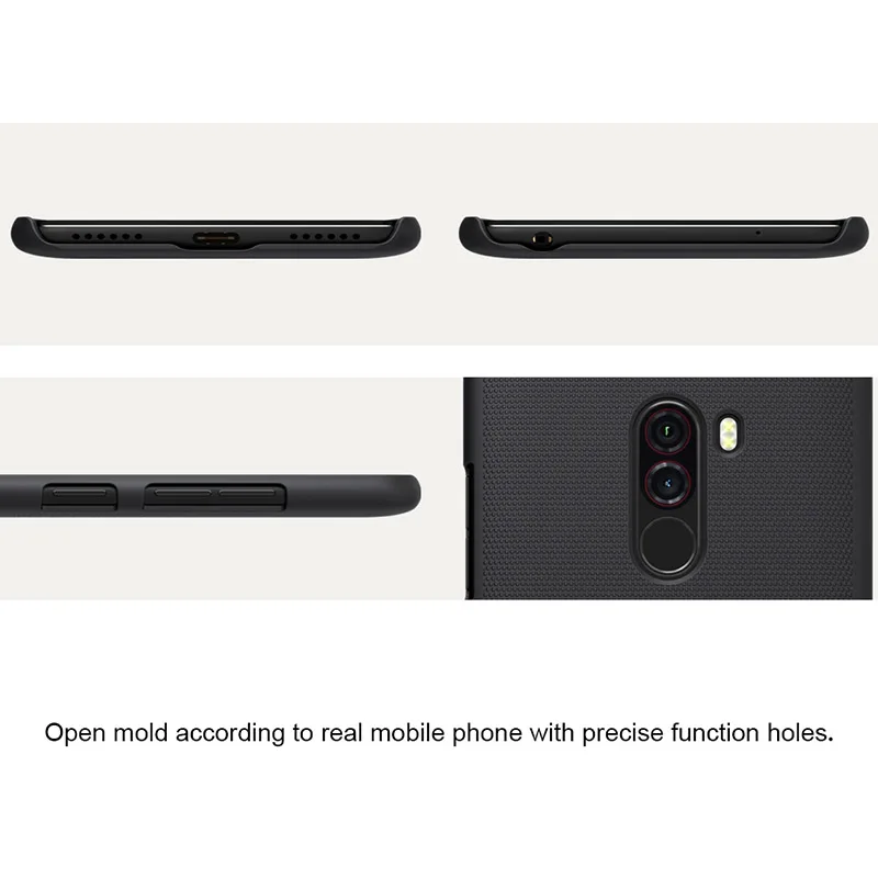 Чехол Nillkin для Xiaomi Pocophone F1 чехол Poco суперматовый защитный из ПК жесткий матовый