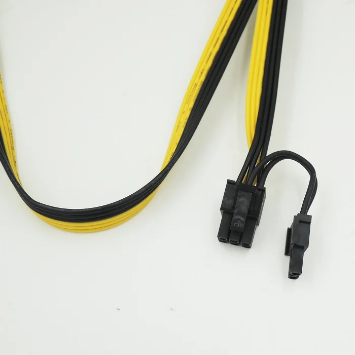 10 шт./лот PCI Express 6pin до 2 X PCIe 8 (6 + 2) pin Материнская плата GPU VGA Y splitter Hub Кабель
