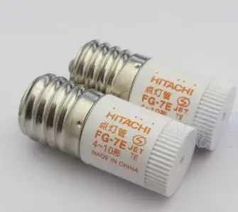 HITACHI FG-7E на возраст от 4 до 10 лет W лампы стартера, JET TE E17 база, FG7E 4 Вт-10 Вт для fluoresent труба лампы охраны окружающей среды