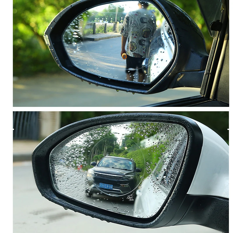 

2018 Hot Car Rearview Mirror Protective Film Anti Fog Membrane Anti-glare Waterproof Rainproof Car Mirror Window Clear Film