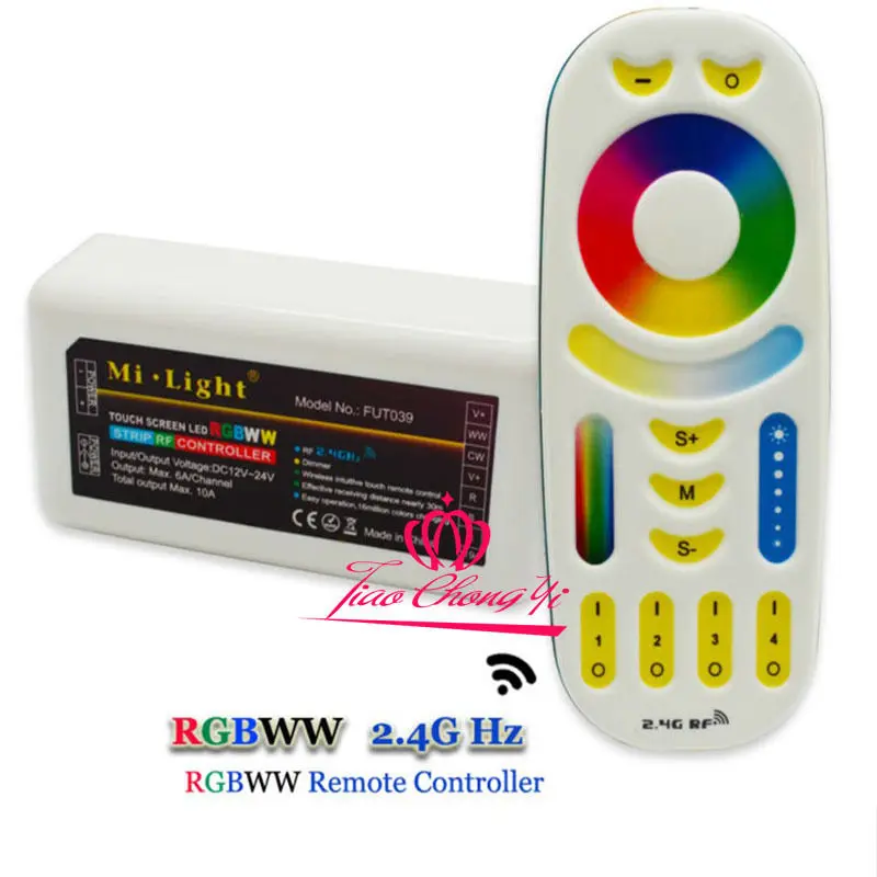 2 4G RGB + CCT контроллер и пульт дистанционного управления для светодиодный