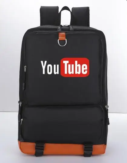 Яркие цвета, Youtube рюкзаки с логотипами, Подростковая сумка для ноутбука, женская и мужская школьная сумка, для девочек и мальчиков, дорожная сумка через плечо - Цвет: 3