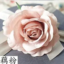 OU Pink 100 шт./лот, 12 см, большие искусственные цветы розы, головки, сделай сам, свадебная АРКА, цветы на День святого Валентина, вечерние Декоративные искусственные цветы - Цвет: OU Pink