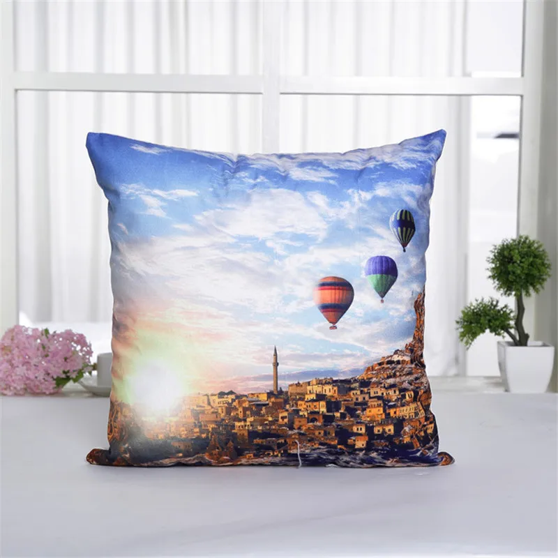 Медуза бархат картина маслом 3d Декоративные Чехлы на подушку 2 шт. пара | Дом и сад