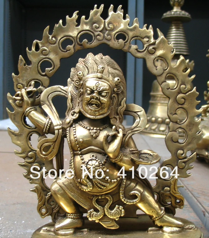 [Nice Discount ] Mighty Tibet Buddha Bronze Statue | Дом и сад