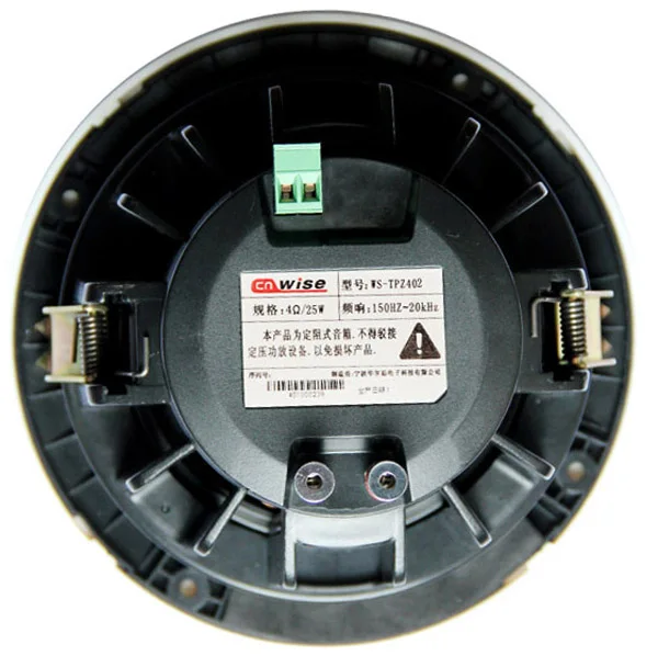 Домашний аудио громкоговоритель потолочный динамик со светодиодной подсветкой