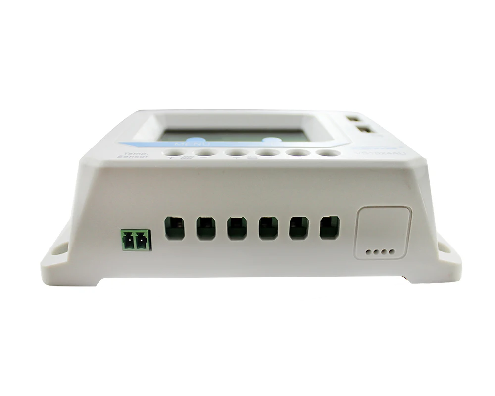 VS1024AU 10A 12В/24В ШИМ Солнечный контроллер с ЖК дисплеем 5VDC USB выход для солнечной
