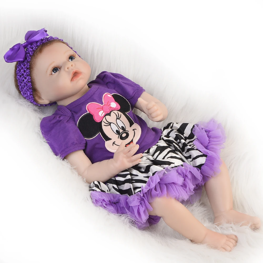Бренд npk bebes reborn Мягкие силиконовые куклы Bebe живой 22 &quot55 см горячая Распродажа