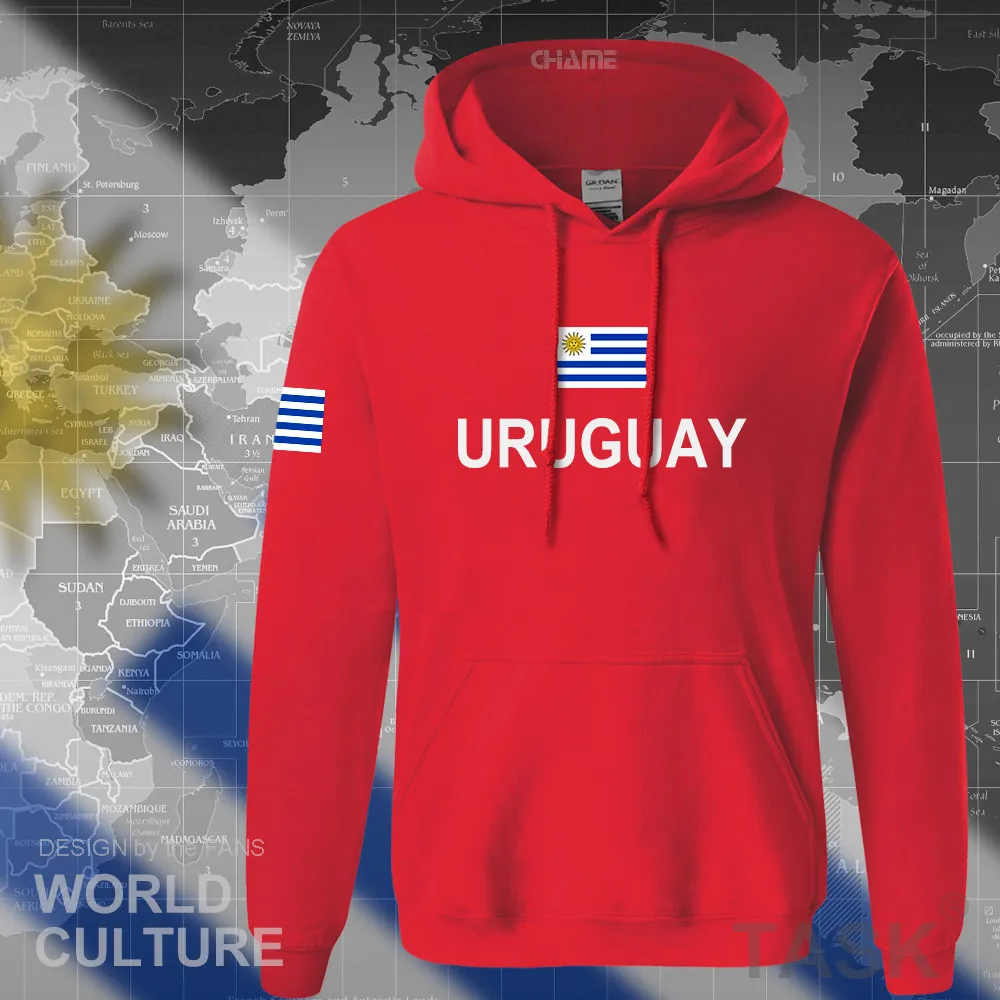 Uruguay толстовка с символикой Парагвая Мужская Толстовка Пот новая уличная одежда