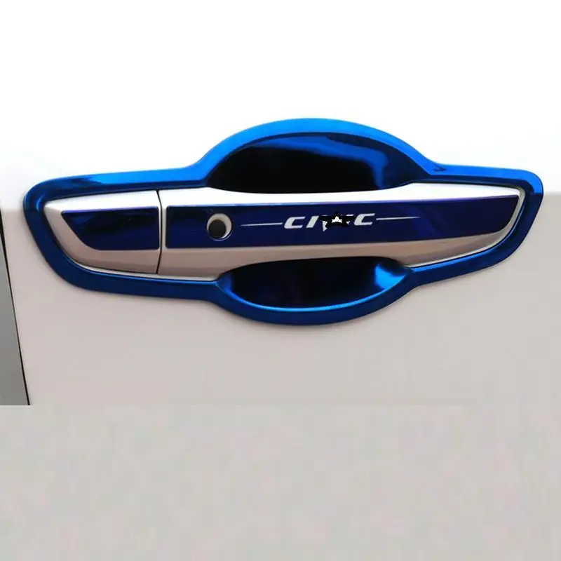 Дверные ручки автомобильные хромированные декоративные модифицированные