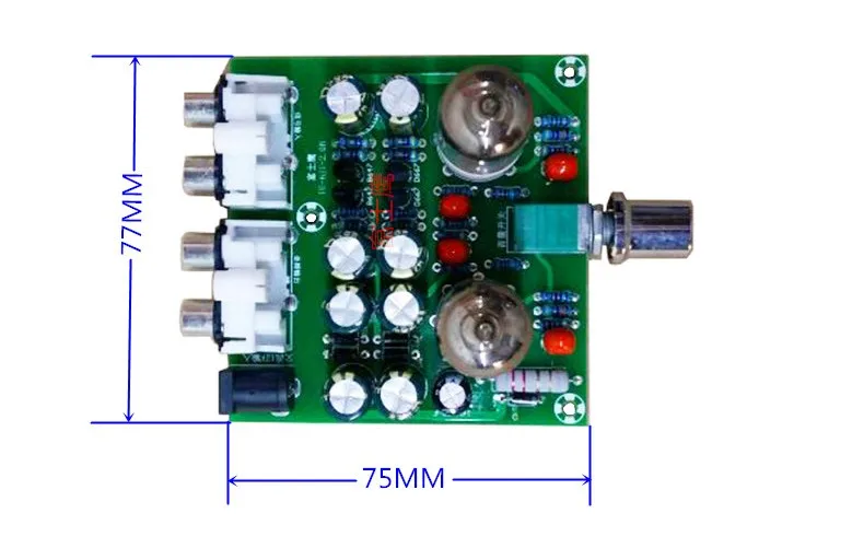 X10-D Circuit HIFI 6J1 Valve предусилитель стерео плата предусилителя | Электроника