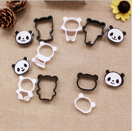 4 шт./лот форма для выпечки торта в форме панды печенья инструменты помадки