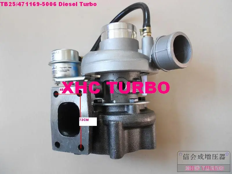 Новый турбокомпрессор TB25 471169 0006 1118300TC для Jiangling(JMC) Quanshun/Transit JX493ZQ Л 68
