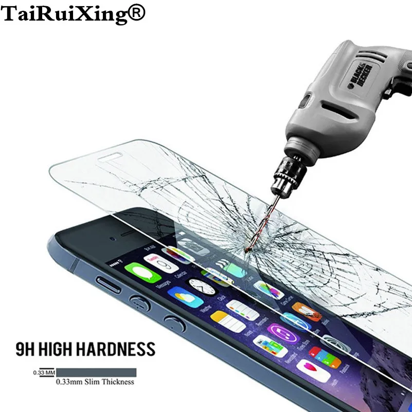 Взрывозащищенный Экран протектор Закаленное Стекло Пленка чехол с подставкой и