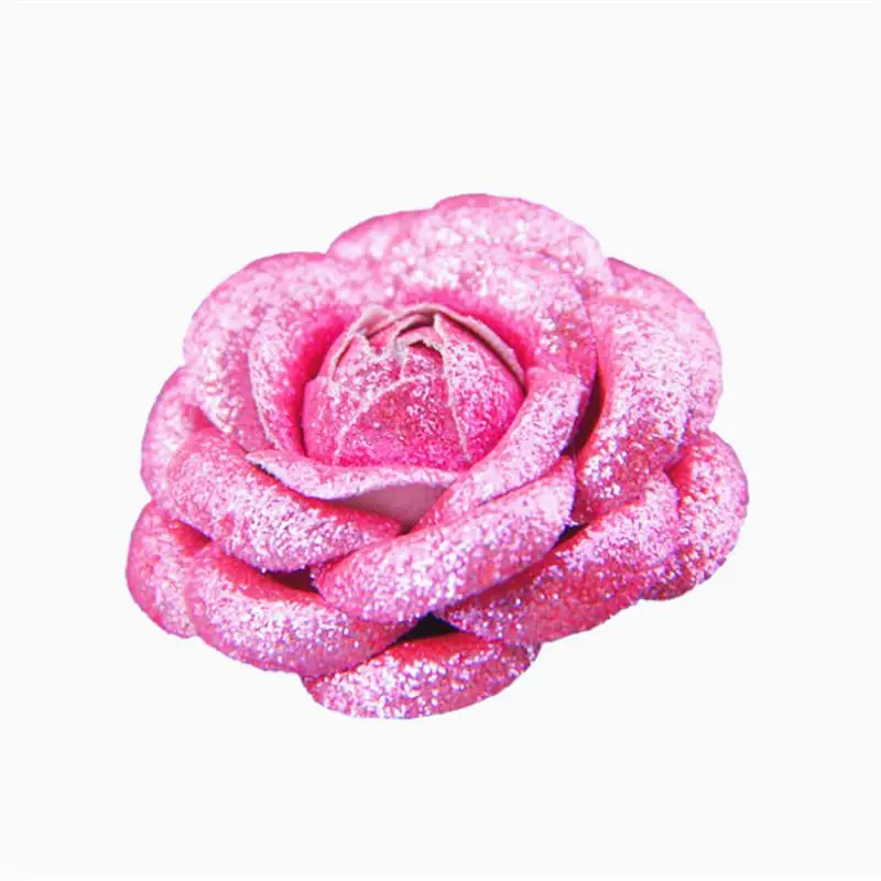 Брошь из блестящей кожи с розовыми цветами для женщин и девочек значок на рюкзак