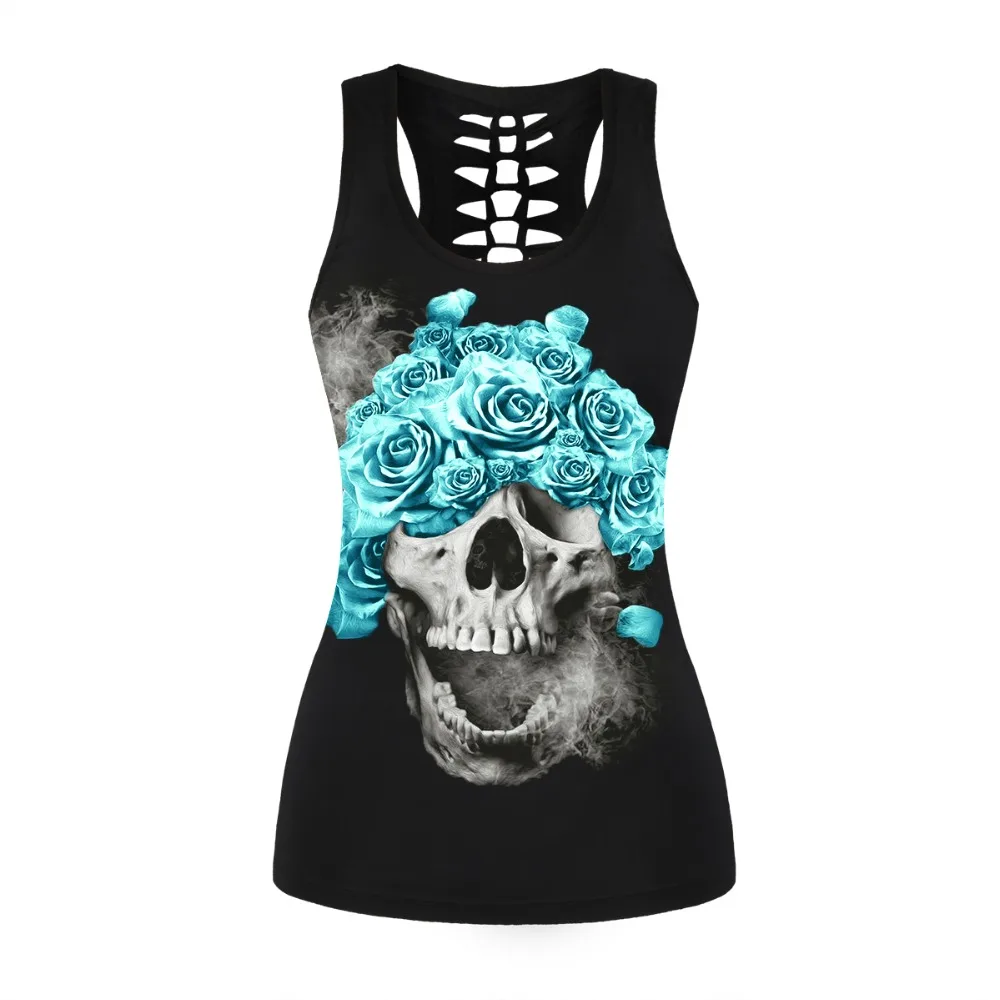 Polyester/Spandex Fashion Sportswear For Womens Tank Top Sleeveless Hollow Back Tops Slim Workout Clothes 2017 Summer Vest Shirt | Женская