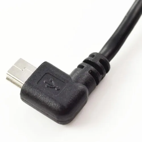 USB MINI 5Pin левый угол штекер к Штекер кабель 0 25 м | Компьютеры и офис