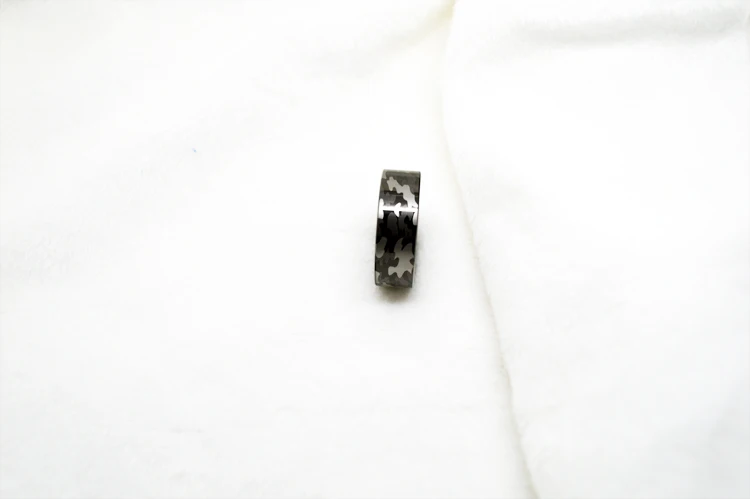 Бесплатная доставка Новый дизайн лазерного камуфляжного карбида вольфрама