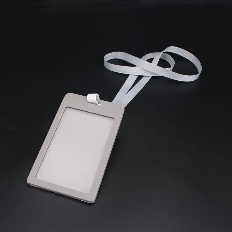2018 новый пластиковый значок крышка с lanyards высокое качество Id карты держатель для
