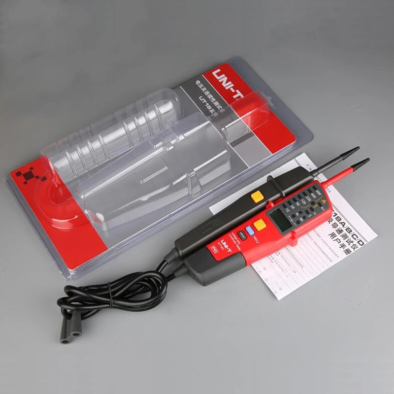 UNI-T UT18C 0 ~ 690 В AC DC тестер напряжения ЖК-дисплей Автоматический диапазон IP65