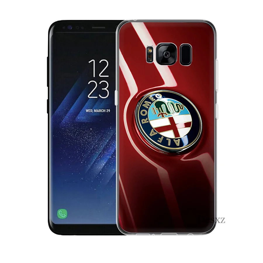 Desxz Alfa Romeo Логотип для samsung S8 S9 S10E S10 плюс S3 S4 S5 S6 S7 Edge Note 8 9 M10 M20 M30 крышка