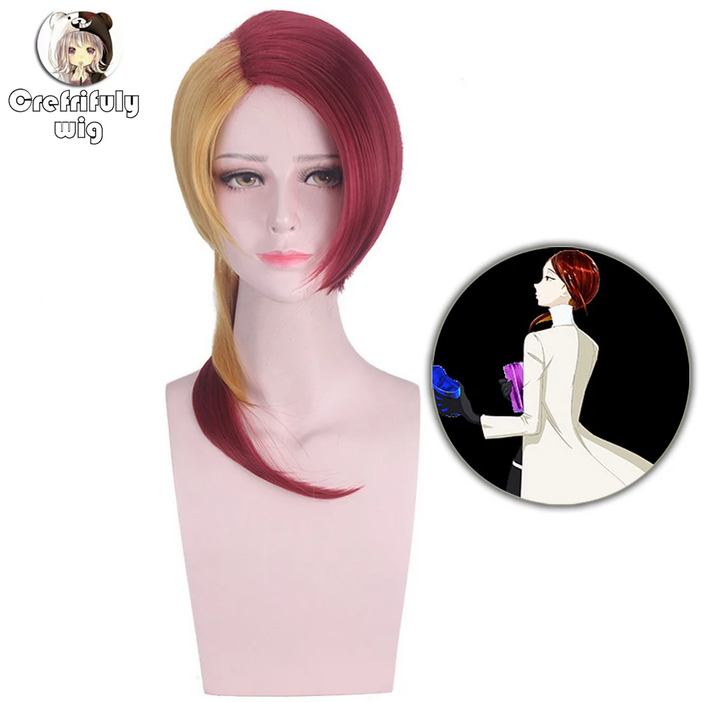 

Anime Rutile Cosplay Wig Houseki no Kuni Costume Play Wigs red short wig Halloween Costumes Hair free shipping NEW High quality
